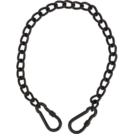 Chaîne d'extension pour sac de sable, résistante à la rouille, haute capacité de charge, en acier inoxydable, réglable, pour chaise suspendue hamac, électrophorèse extérieure, 660 mm / 26 pouces (1/5)