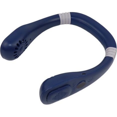 Deluxe-Nackenventilator，Nackenventilator mit LED-Anzeige，3 Einstellungen，5000 mAh，Kabellos & Wiederaufladbar，Nackenventilator mit Kühlfunktion (1/5)