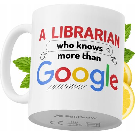 Tazza divertente e umoristica per bibliotecario, ideale per caffè e tè, con grafica e testo divertenti. Perfetta per compleanni, onomastici e festività. Tazza premium per occasioni speciali, per casa, (1/5)