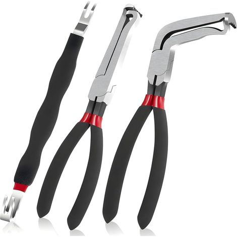 Alicates de desconexión eléctrica, juego de 3 alicates de corte para conectores eléctricos, alicates para cableado para bricolaje y reparaciones. (1/5)