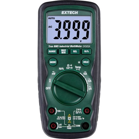 Extech Extech EX505A Hand-Multimeter  digital  CAT IV 600 V Anzeige (Counts): 6000 (1/5)