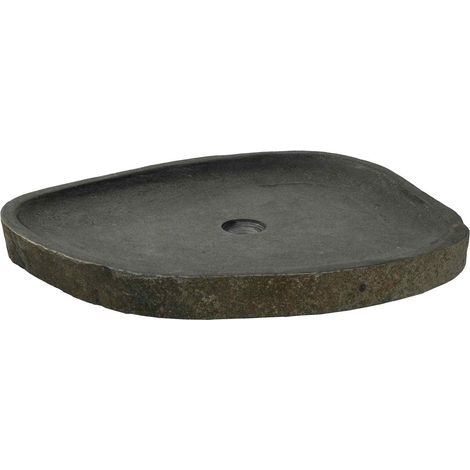 Bassin de Lavage Gris 65 x 50 x 6 cm Pierre de rivière