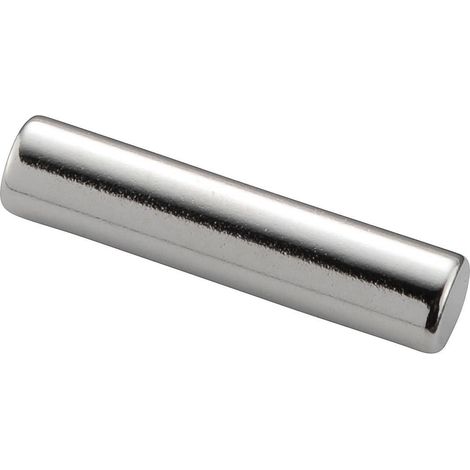 TRU COMPONENTS TC-12260104 Aimant permanent barre (Ø x H) 5 mm x 22 mm Température limite (max.): 10