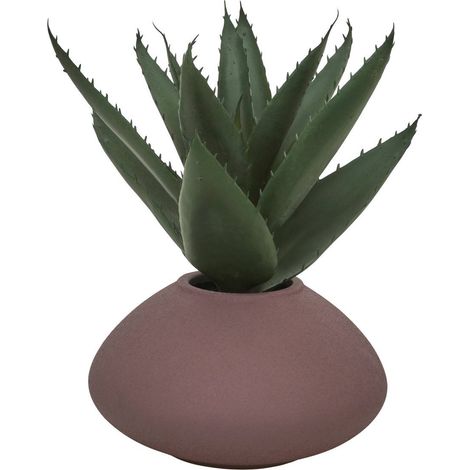 Planta artificial con jarrón Nyer - Atmosphera créateur d'intérieur (1/5)