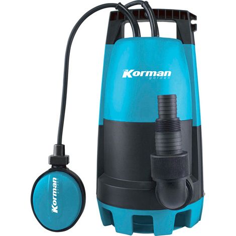 Pompe Immergée 2 en 1 Eaux Claires et Chargées 1000W KORMAN GARDEN (1/3)