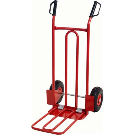 Diablo con babero, ruedas inflables - 250 kg
