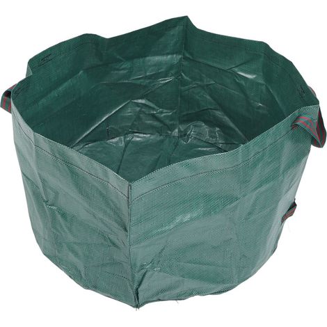 Sacchetto per rifiuti da giardino riutilizzabile e resistente agli strappi da 63 galloni, cesto per foglie da giardino.