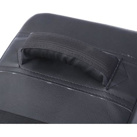 1pcs PU cuir Rectangle grève poinçonnage Kicking Pad Bras Bouclier Cible pour Focus Formation de Kick Boxing Karaté Muay Thai UFC (1/4)