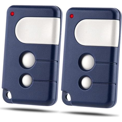 Un ensemble de deux télécommandes de porte de garage,compatible avec le photocopieur Chamberlain LiftMaster 84333E,850,500, ML500 (1/5)
