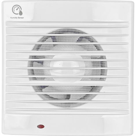 Ventilateur de salle de bain NORTADA HOKURO UKO WP-100 H, hygrostat, minuterie, blanc (1/5)