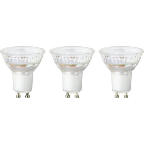 Sygonix SY-4893256 LED (monocolore) ERP E (A - G) GU10 5.7 W = 75 W Bianco caldo (Ø x A) 50 mm x 55 mm dimmerabile 3 pz (1/3)