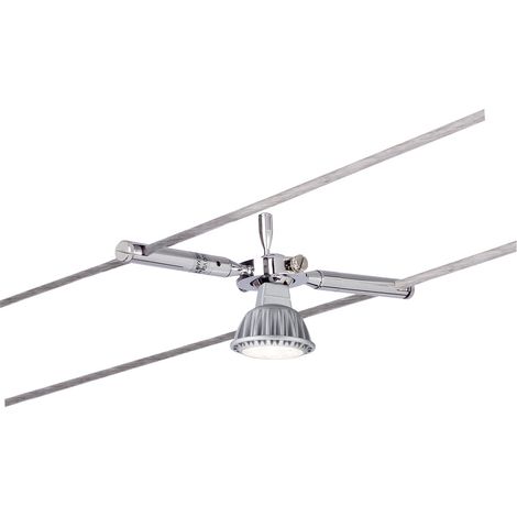 Paulmann Togo Niedervolt-Seilsystem-Leuchte Universell GU5.3 10 W LED Chrom