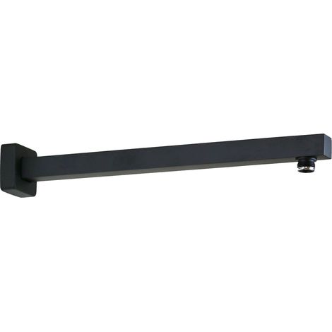 Braccio doccia lunghezza 400mm in ottone con fissaggio di sicurezza colore nero opaco Mamoli Mendini 00000345L40K  Nero opaco