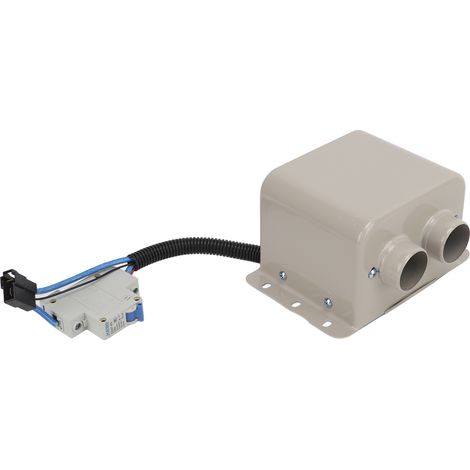 Chauffage électrique pour voiture, 800 W, portable, chauffage rapide, dégivrage de pare-brise avec deux orifices, 24 V (1/5)