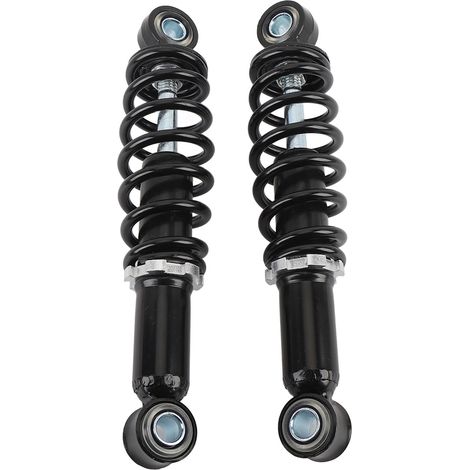 aqxreight 2 Stück 200 mm Motorrad-Hinterradstoßdämpfer, verbesserte Hochleistungs-Stahllegierung, South Suspension Stoßdämpfer für Mini-ATV, Roller, Dirtbike (1/5)