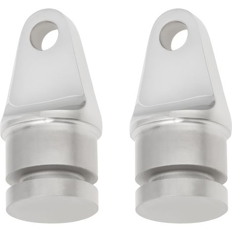2 œillets Intérieurs de 22 Mm en Acier Inoxydable 316 pour Bimini de Bateau Compatibles avec Les Tubes de Parasol de 7/8 Pouce (19,6 X 45,5 Mm) (1/5)