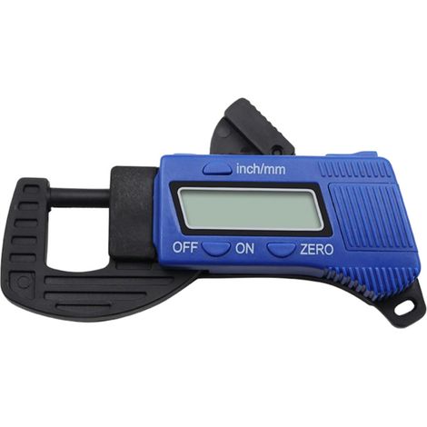 Stück Digital-Mikrometer 0-12 mm / 0,5 metrisch/Zoll Digitale Messlehre Tragbares Dickenwerkzeug für Schmuckmessung und 3D-Druck-Mikrometer (1/5)