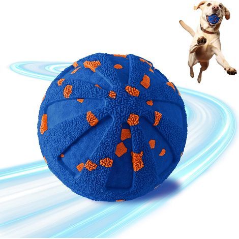 Balle interactive pour chien - jouet intelligent pour chiens de petite, moyenne et grande taille, mouvements, rotations et rebonds automatiques, en TPU élastique, idéal pour les chiens qui aiment mâch (1/5)