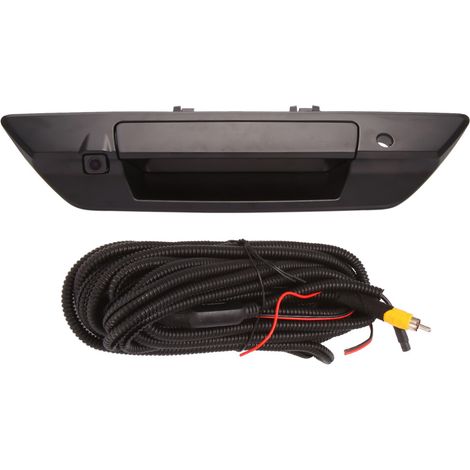 Cámara de visión trasera negra para manija del portón trasero para Toyota Hilux SR5 M80 2016-2018, número de pieza 69090-0K350. (1/2)