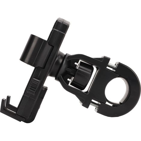 Support téléphone moto montage rapide, patin silicone pince guidon pour smartphone 4.7-6.7 pouces (1/5)