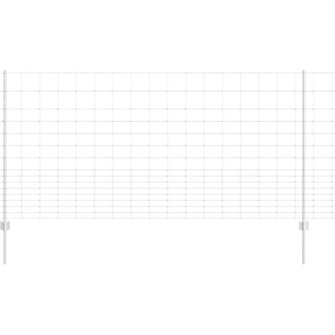 Maison Exclusive - Wildzaun mit Pfosten 25 x 1,2 m (B x H) Feuerv