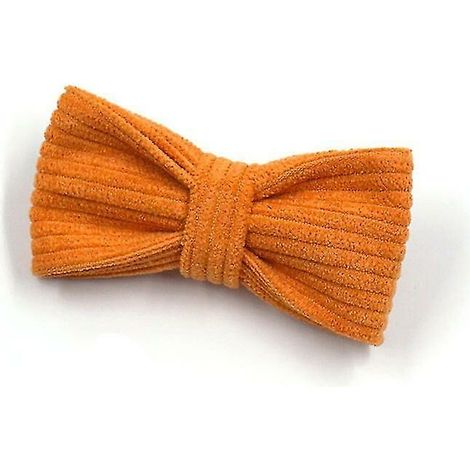 MINE Collier de chat en velours côtelé orange peut sculpter l'écriture d'un joli collier de cloche de chat (1/4)