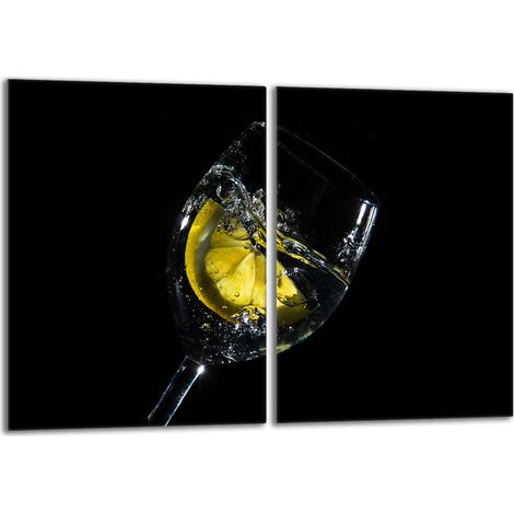 Placa protectora de vidrio para estufa 2x40x52 Vino (1/5)