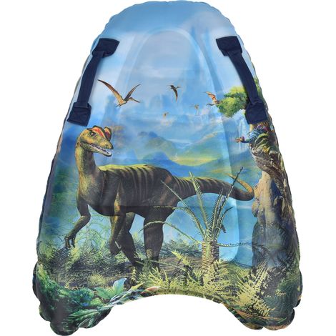 Planche gonflable portable pour piscine plage natation enfant adulte motif dinosaure (1/5)