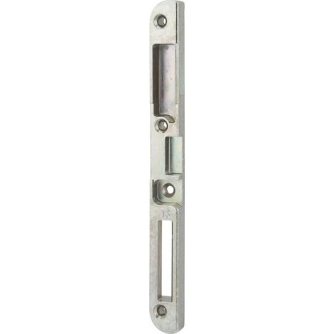 Gâche centrale encastrable pour porte d'entrée bois droite 190x18x13mm – Acier FerGuard® – Compatible Trimatic – Verrouillage sécurisé – Ferco By Thirard