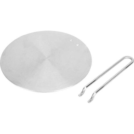 Adaptateur pour plaque à induction avec convertisseur en acier inoxydable, 20 cm (1/5)