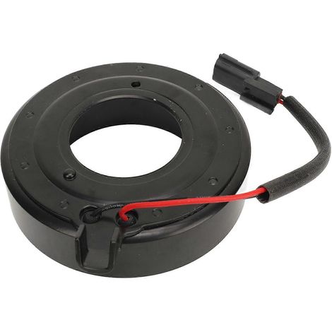 Bobine d'embrayage de compresseur de climatisation à 2 broches robuste et résistante aux hautes températures, compatible avec Nissan X-Trail et Qashqai 2.0. (1/5)