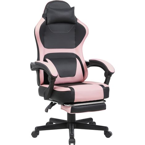 Geworzi Gaming Stuhl Computerstuhl ergonomischer Bürostuhl Schreibtischstuhl Chefsessel (1/5)