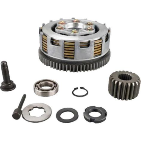 Embrayage moto 6 disques 6 colonnes 73 dents pour Tornado 250cc (1/5)