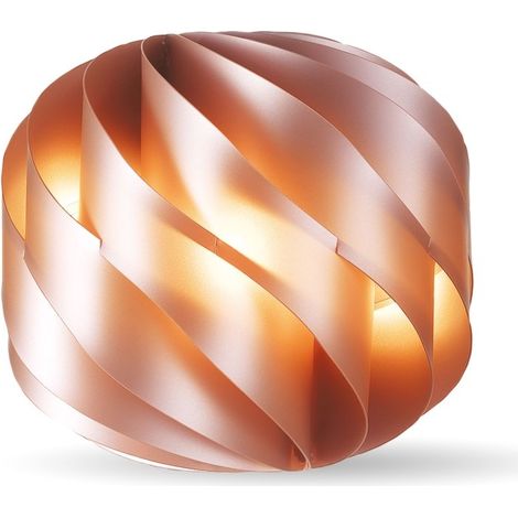 Lampada Da Scrivania-Ufficio Moderna Globe Polilux ® Rame 1 Luce E27 D40Cm