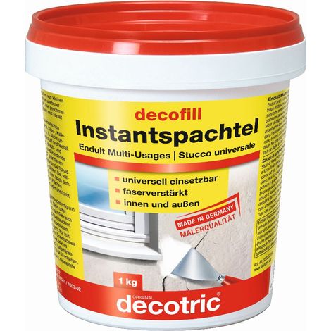 Decotric Decofill Instantspachtel 1 kg Fertigspachtel