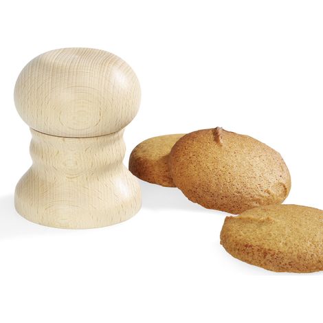 Macchina per biscotti allo zenzero Kuchenprofi Nürnberg, legno di faggio, diametro 7 cm (1/5)