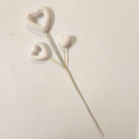 Coeur En Mousse - Décoration De Bouquet Artificiel En Forme De Cœur - Pour Décor De Saint-Valentin Mariage Anniversaire - 1 Pièce (1/5)
