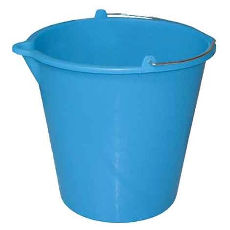 CUBO CON BOCA AZUL 15 L