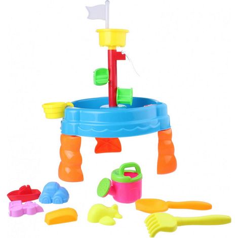 EDDY TOYS SABLE ET NAPPE PHRÉATIQUE 22 PIÈCES BLEU (1/4)