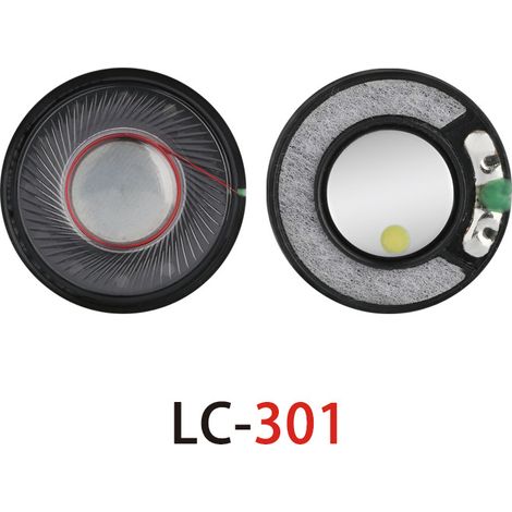 [California 65] 30-mm-Kopfhörerlautsprecher, weißer Magnet, 32 Ohm, eingebauter Magnet, ohrumschließende Kopfhörer (1/5)