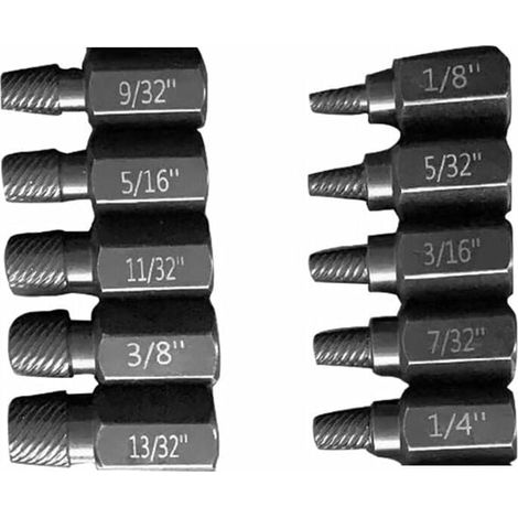 Juego de extractores de tornillos y pernos (1/5)