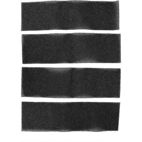 4 pièces purificateur d'air Carbon Activated Sponge filtres pour AC4800 filtre B FLT4825 accessoires de rechange Durable et haute efficacité (1/5)