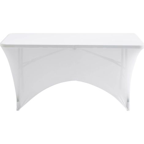 Aktive Funda Protectora Blanca para Mesa de Jardín 120x61x76 cm (1/5)