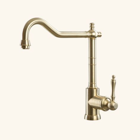 Robinet vintage inox doré Luisina GUSTAVE (1/5)