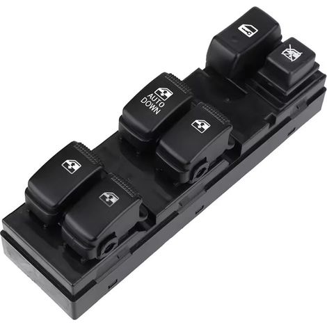 935701E000 ist für den elektrischen Fensterheberschalter vorne links des Hyundai Accent, Baujahre 2006-10, anwendbar. (1/4)