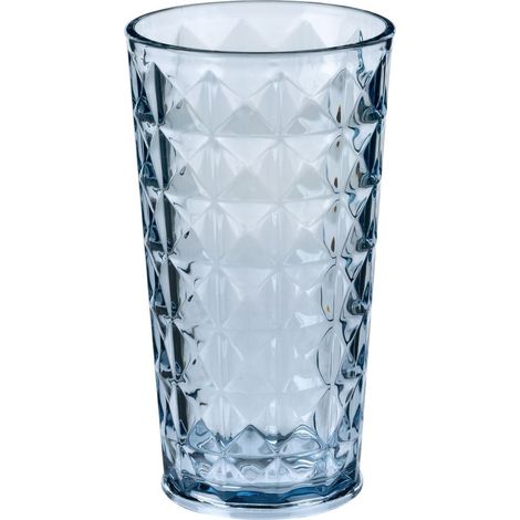 KUBE verre haut bleu 630 ml - 48 unités - Betik