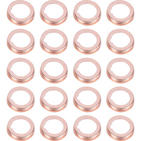 Kit de joint de bouchon de vidange d'huile moteur, 20 pièces, pièces métalliques 11026JA00A, convient pour Nissan