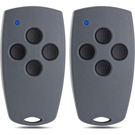 Lot de 2 émetteurs manuels de Rechange pour Marantec Digital 212-433 211-433 221-433 - Compatible avec Marantec d313 382 384 d302 d304 433 (1/4)