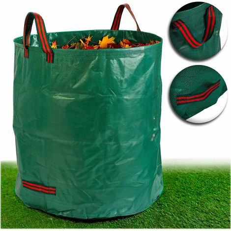 Cesta de jardin para hojas 272 l plonos pl 524 verde