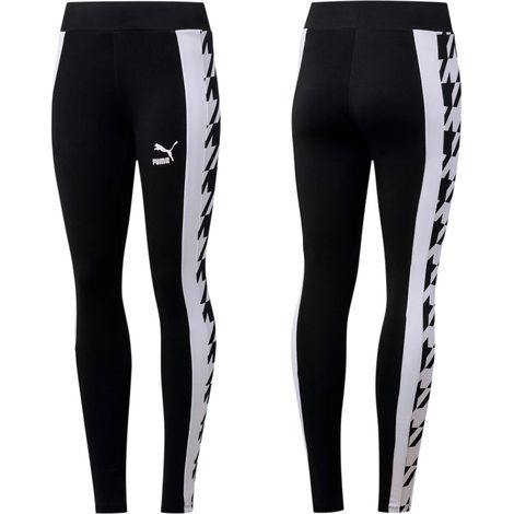 Leggings sportivi da donna Puma neri 596732 01 XS (1/4)
